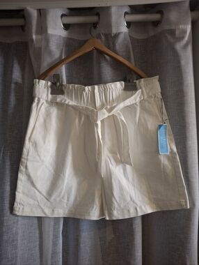 NWT Draper James RSVP Woman Size XXL Paper bag Waist with Tie